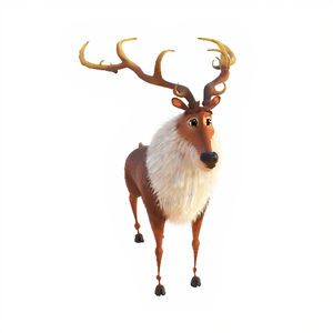 Pixar Style Deer Conditional View