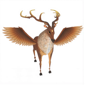 Winged Deer Conditional View