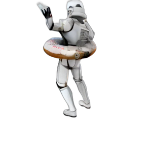 Donut Stormtrooper View 2