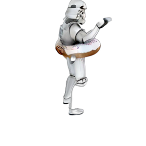 Donut Stormtrooper View 3